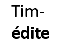 logo Tim-édite